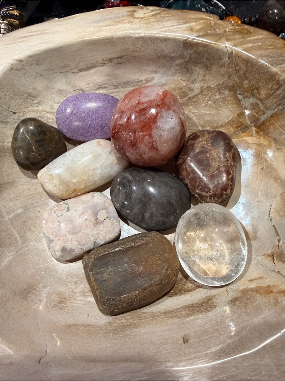 Various Palm Stones (1) - Picture 1 of 10